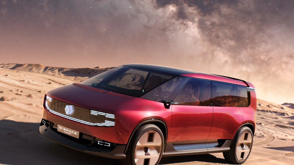 Renault tager Espace-arven med ind i elalderen – ny konceptbil vises i Paris